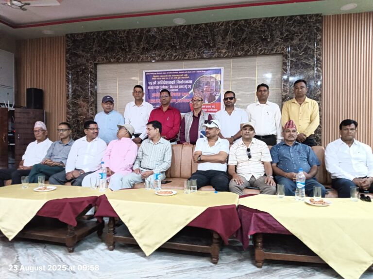 कञ्चनपुर निर्माण व्यवसायी संघको  अधिवेशन : निरञ्जन भट्टको प्यानल घोषणा
